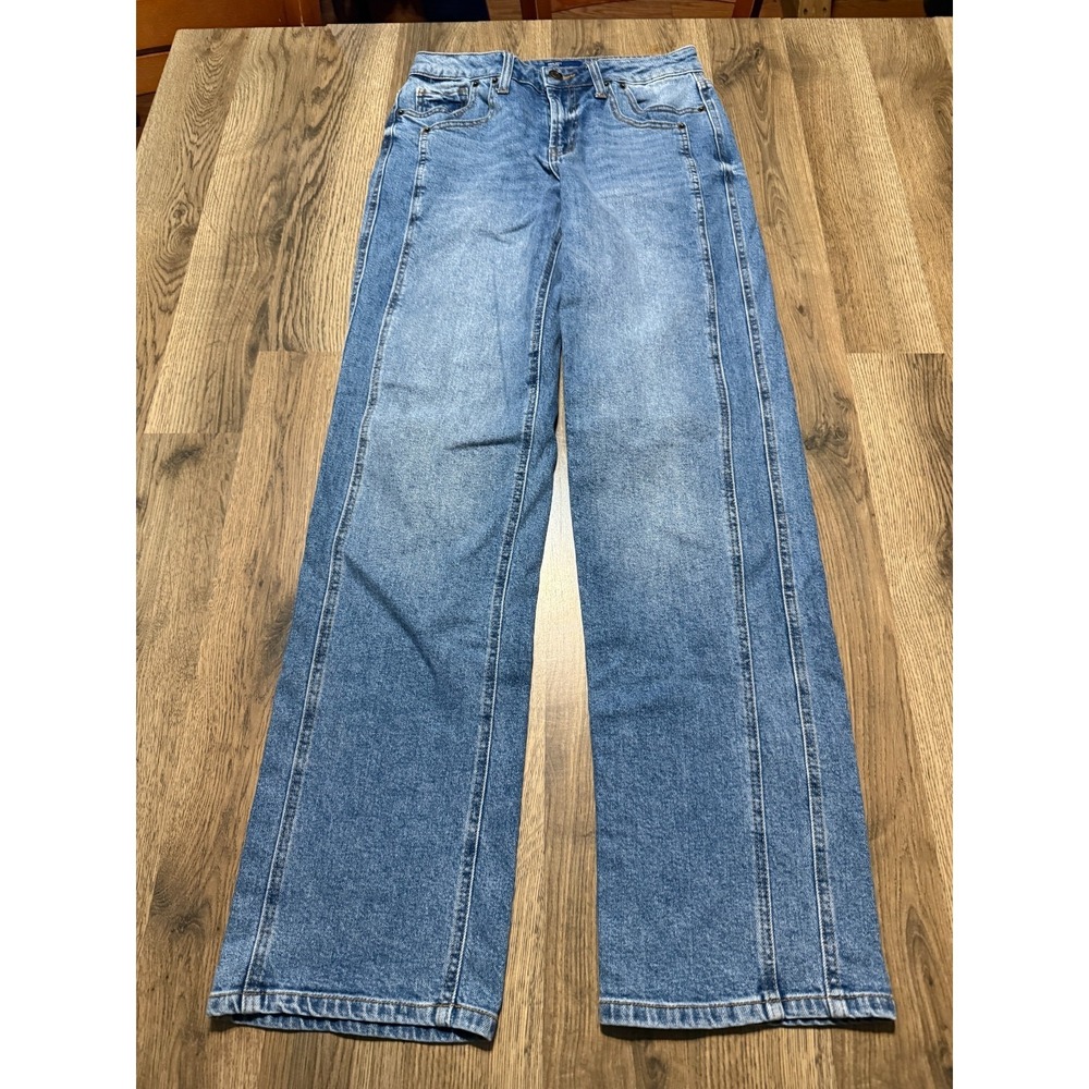 Project Indigo Jeans, Women's Size 7, Blue, Denim, Straight Leg, Pockets